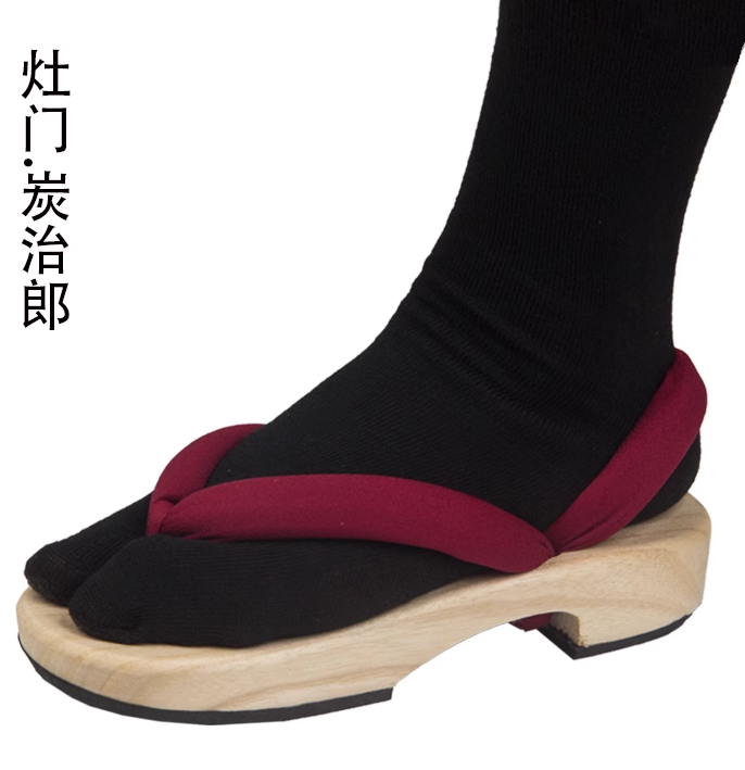 Geta Wooden Sandal - Zoccoli in legno giapponesi Geta Sandalo