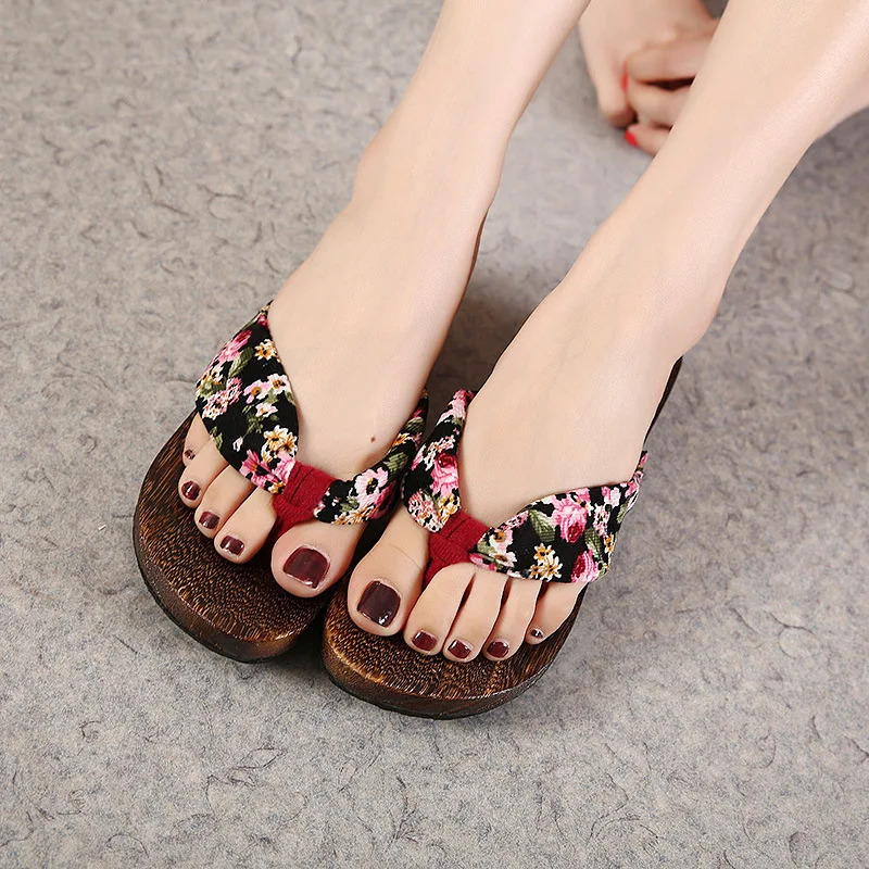 Geta Wooden Sandal - Geta giapponese Clog Sandalo in legno