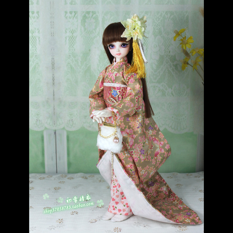 Japanese Girl Lifestyle - 1/4 1/3 BJD Kimono giapponese Yukata
