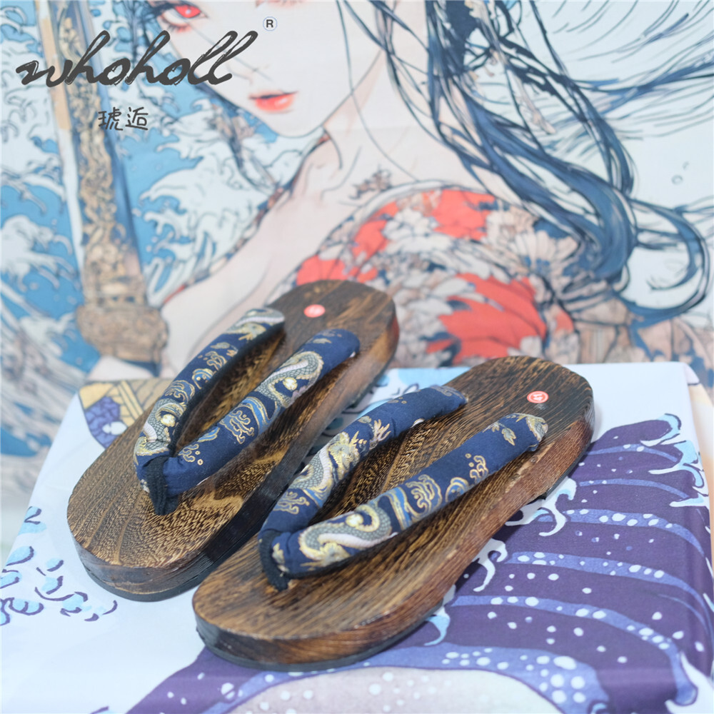 Pantofole zoccoli in legno da  - Geta Wooden Sandal recensione e prezzo
